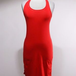 Lululemon Athletica Red Sleeveless Tank Dress